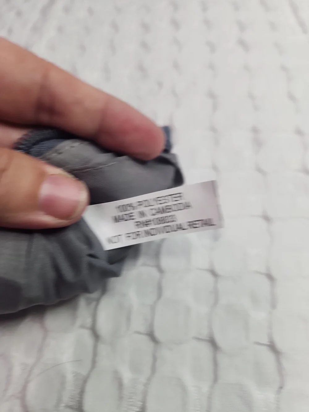 E.T.A Compact Travel Pouch - Gray